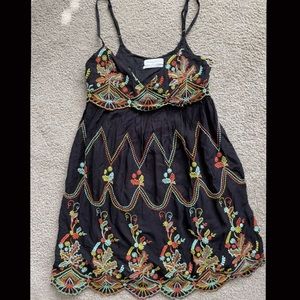 Urban Outfitters embroidered dress